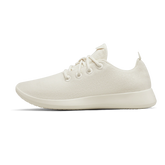 Women's Wool Runner - Natural White (Cream Sole)