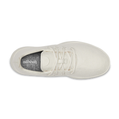 Women's Wool Runner - Natural White (Cream Sole)