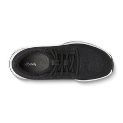 Men's Wool Runner NZ Mid Waterproof - Natural Black (Natural White Sole)